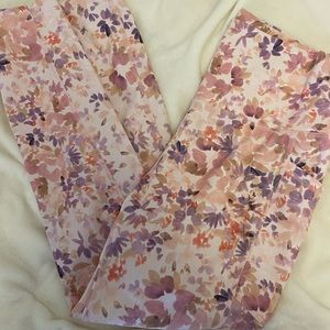 Reebok floral leggings full length